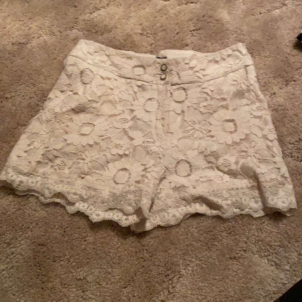 Lace shorts